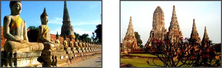 Ayutthaya in Zentralthailand