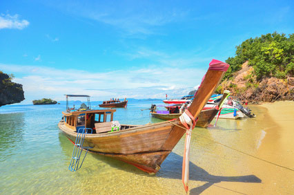 Longtailboote thailand phuket